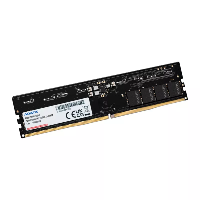 ADATA DDR5 5600 U-DIMM - 8 GB - 1 x 8 GB - DDR5 - 5600 MHz - 288-pins DIMM