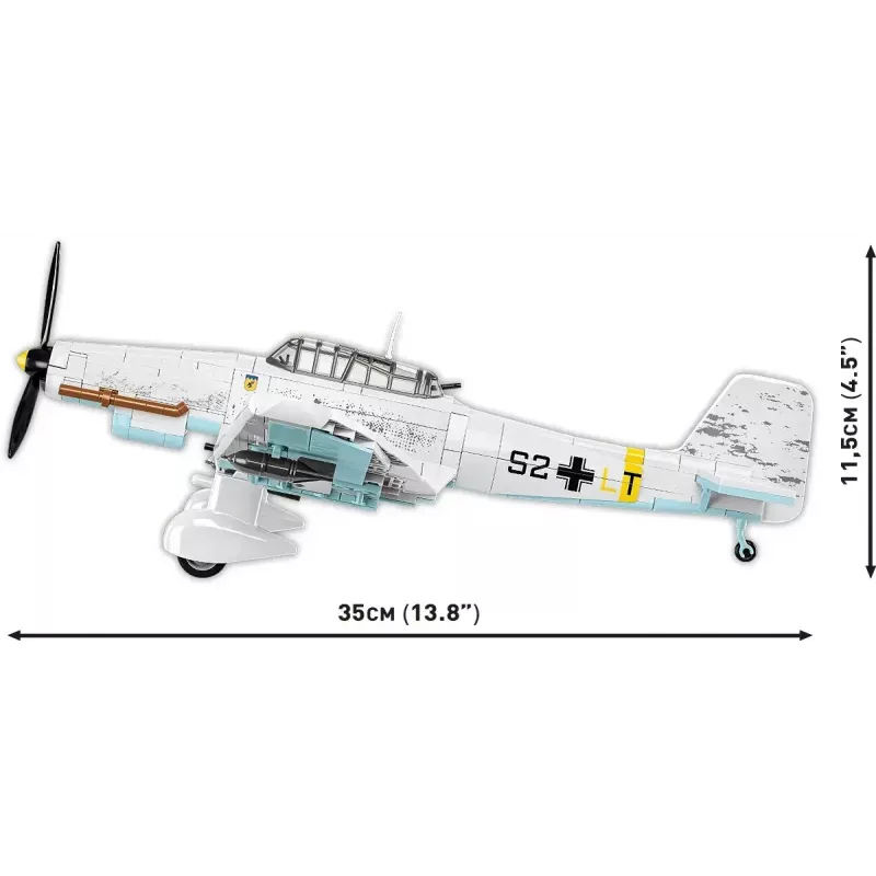 Cobi Blocks Junkers JU 87D-3 Stuka bouwset 556 onderdelen