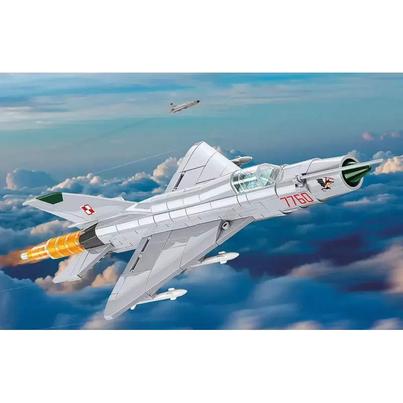 Constructieblokken Cobi MiG-21 MF 381-blokkenset – speelgoedmodel om te bouwen