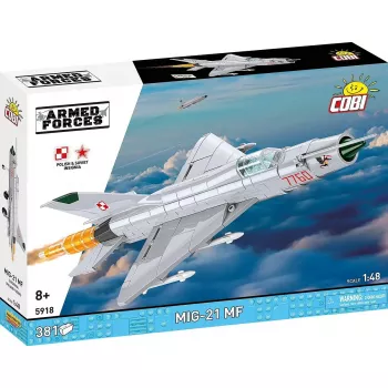 Constructieblokken Cobi MiG-21 MF 381-blokkenset – speelgoedmodel om te bouwen
