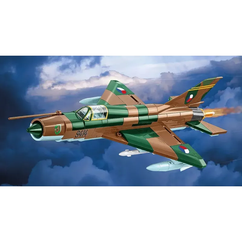 Cobi MiG-21 modelbouwpakket 396 onderdelen – Cobi Blocks constructieset