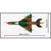 Cobi MiG-21 modelbouwpakket 396 onderdelen – Cobi Blocks constructieset
