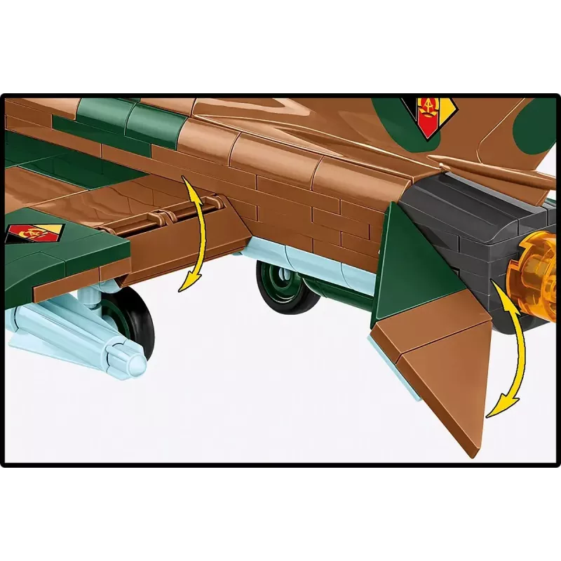 Cobi MiG-21 modelbouwpakket 396 onderdelen – Cobi Blocks constructieset