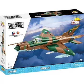 Cobi MiG-21 modelbouwpakket 396 onderdelen – Cobi Blocks constructieset