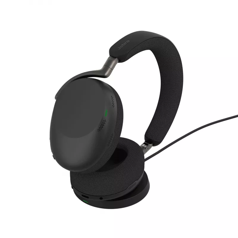 Jabra Evolve3 85 headset draadloos hoofdband kantoor/callcenter USB Type-A Bluetooth zwart