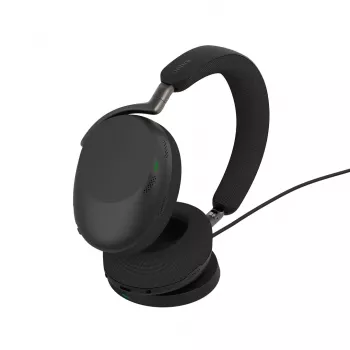 Jabra Evolve3 85 headset bedraad & draadloos hoofdband telefonie/muziek USB Type-C Bluetooth zwart