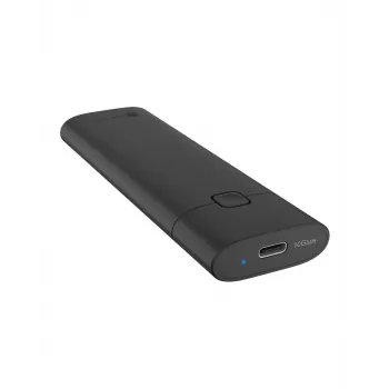 ICY BOX M.2 NVMe-behuizing met USB 3.2 Gen 2 Type-C, SSD-behuizing, M.2, PCI Express, 10 Gbit/s, hot-swap, zwart