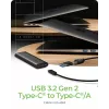 ICY BOX M.2 NVMe-behuizing met USB 3.2 Gen 2 Type-C, SSD-behuizing, M.2, PCI Express, 10 Gbit/s, hot-swap, zwart