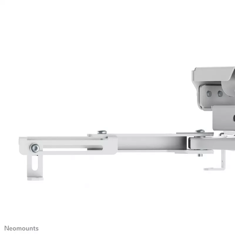 Plafondprojectorhouder Neomounts CL25-530WH1 — volledig beweegbaar, max. belasting 45 kg, hoogte 25,5 cm, wit