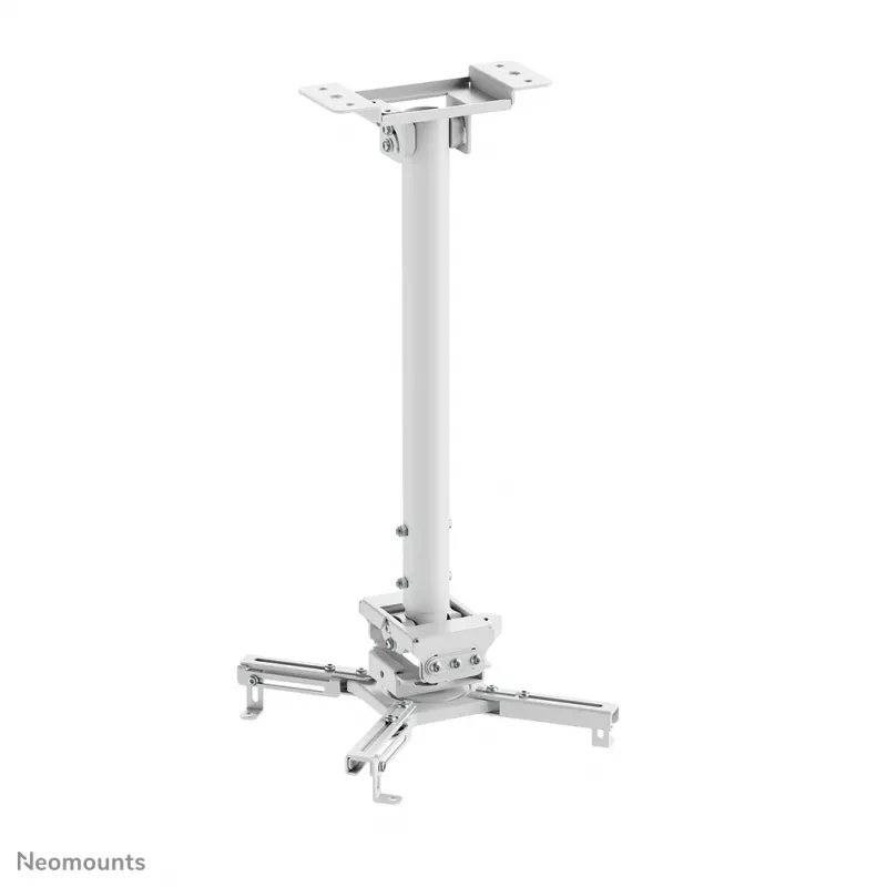 Neomounts CL25-540WH1 beamer-plafondhouder – h 60,5–90,5 cm – eenvoudige montage – volledig beweegbaar