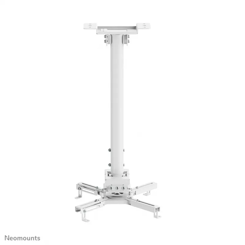 Neomounts CL25-540WH1 beamer-plafondhouder – h 60,5–90,5 cm – eenvoudige montage – volledig beweegbaar