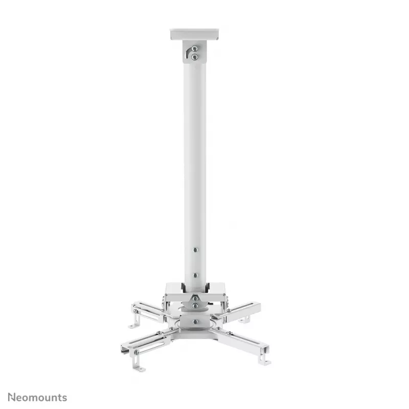 Neomounts CL25-540WH1 beamer-plafondhouder – h 60,5–90,5 cm – eenvoudige montage – volledig beweegbaar
