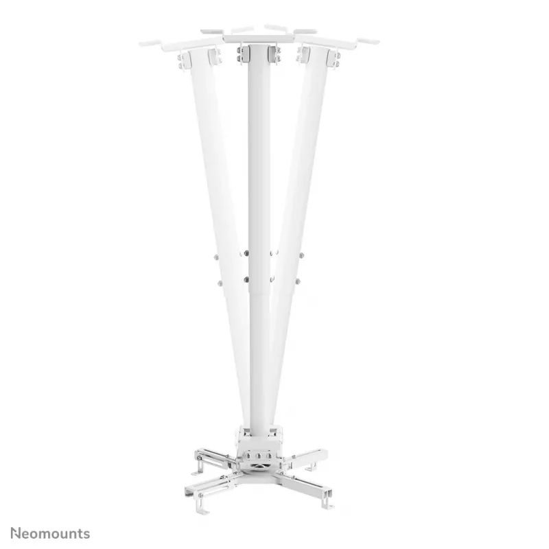 Neomounts CL25-540WH1 beamer-plafondhouder – h 60,5–90,5 cm – eenvoudige montage – volledig beweegbaar