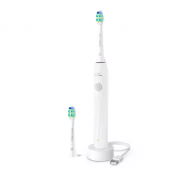 Oplaadbare sonische tandenborstel Philips Sonicare 2100 HX4022/01 — 1 handgreep, 2 borstelkoppen, Li-ion-accu, Daily Care-modus