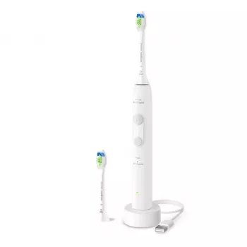 Oplaadbare sonische tandenborstel Philips 4100 series HX4042/41 — ingebouwde Li-ion-accu, 2 borstelkoppen, modi Dagelijkse reiniging & Tandvleesverzorging