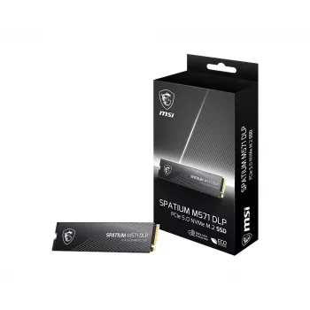 MSI SPATIUM M571 DLP PCIe 5.0 NVMe M.2 4T interne solid-state drive 4 TB PCI Express 5.0 3D NAND