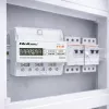 Driefasige DIN-rail energiemeter QOLTEC 50978 — 400 V, 100 A