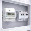 Driefasige energiemeter QOLTEC 50980 — 400 V, 100 A met reset