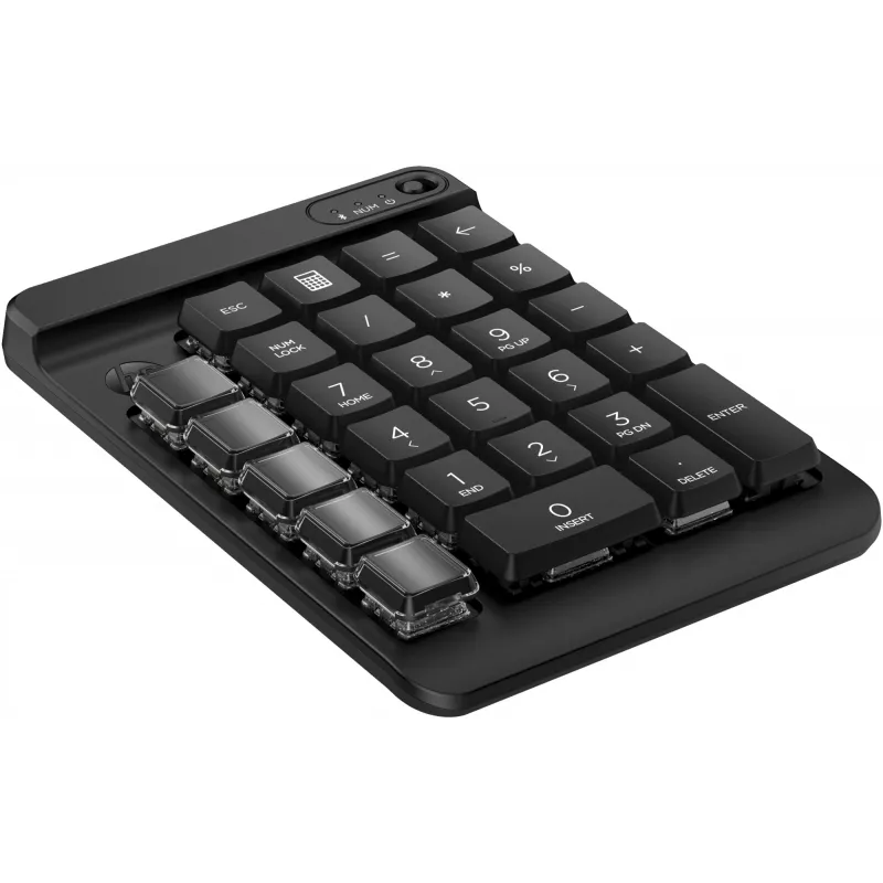 HP 430 programmeerbaar draadloos toetsenblok, draadloos, Bluetooth, mechanisch, zwart