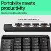 HP 430 programmeerbaar draadloos toetsenblok, draadloos, Bluetooth, mechanisch, zwart