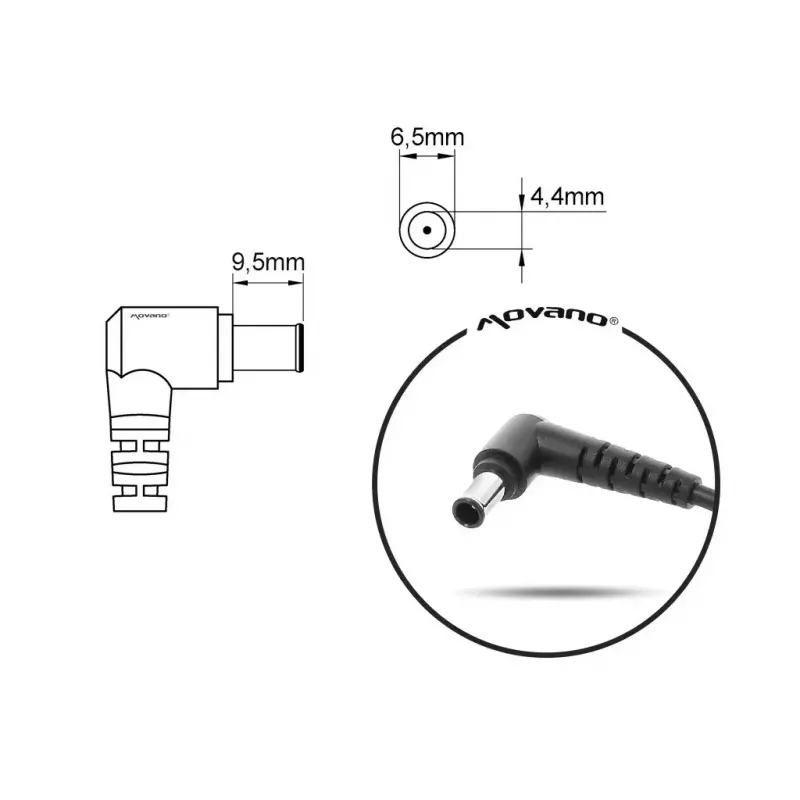 Voeding MITSU voor SONY 19,5V 4,7A (ZM/SON19547)