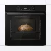 Gorenje elektrische oven BOS6737E06B RAL9005, groot, elektrisch, 77 l, 77 l, 2300 W, 300 °C