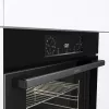 Gorenje elektrische oven BOS6737E06B RAL9005, groot, elektrisch, 77 l, 77 l, 2300 W, 300 °C