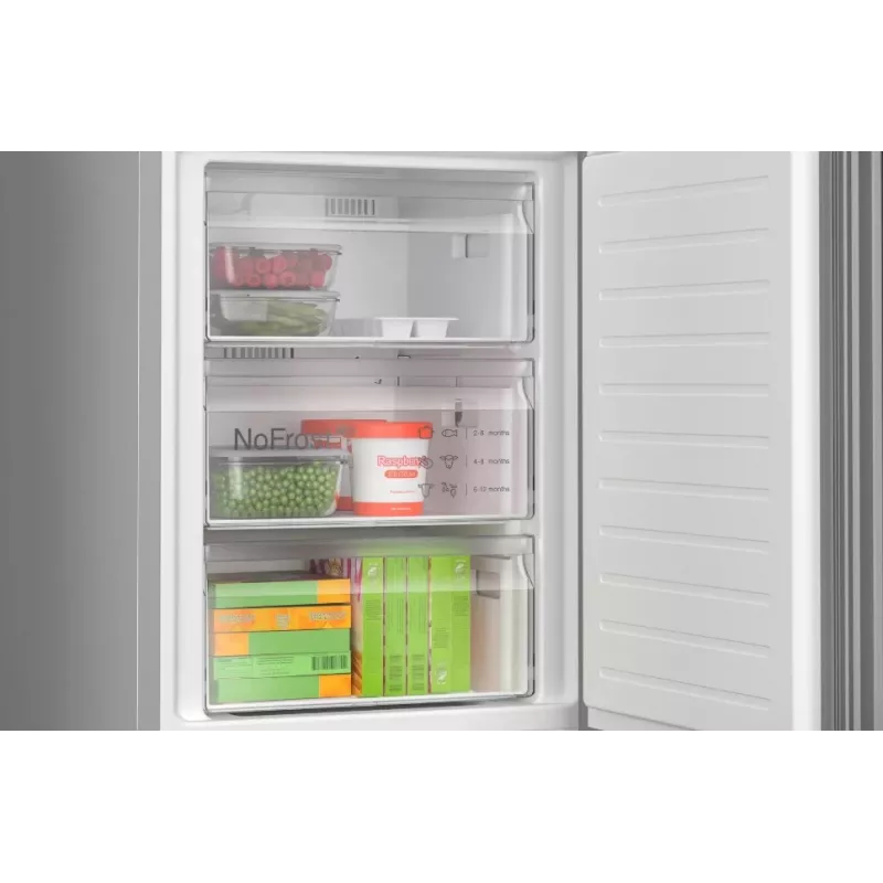 Bosch Serie 6 KGN39LBCF koel-vriescombinatie vrijstaand 363 L zwart