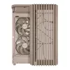 Pc-behuizing ASUS ProArt PA401 Wood Edition beige — mid-tower, frontpaneel van metaal
