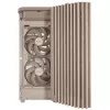 Pc-behuizing ASUS ProArt PA401 Wood Edition beige — mid-tower, frontpaneel van metaal