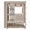 Pc-behuizing ASUS ProArt PA401 Wood Edition beige — mid-tower, frontpaneel van metaal
