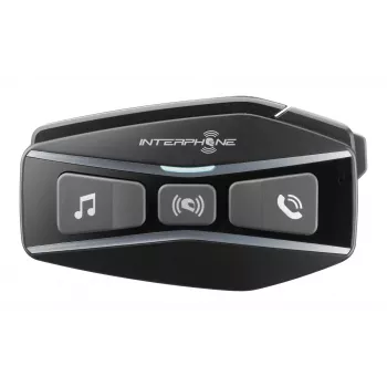 Interphone U-COM 16, 1600 m, A2DP, AVRCP, zwart, waterdicht, IP67, 8 h