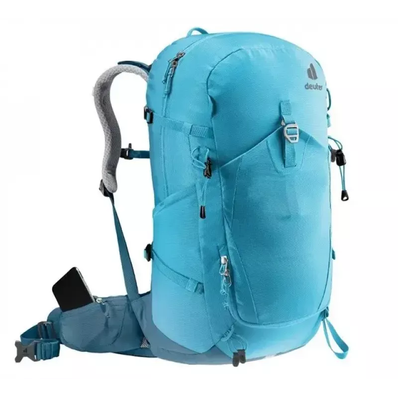 DEUTER Trail PRO 31 SL dames-wandelrugzak, 31 L, licht, duurzaam, blauw