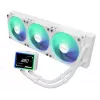 ASROCK Challenger 360 Digital ARGB wit — 360mm CPU-vloeistofkoeler, digitale ARGB-verlichting, witte afwerking