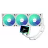 ASROCK Challenger 360 Digital ARGB wit — 360mm CPU-vloeistofkoeler, digitale ARGB-verlichting, witte afwerking