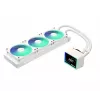 ASROCK Challenger 360 Digital ARGB wit — 360mm CPU-vloeistofkoeler, digitale ARGB-verlichting, witte afwerking