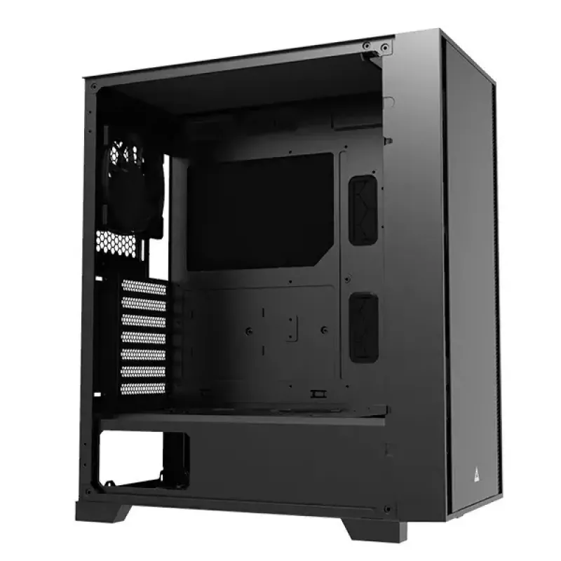 PC-behuizing Montech AIR 1000 SILENT midi tower zwart