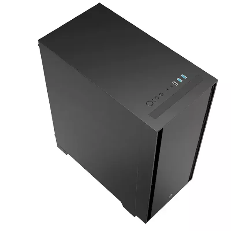 PC-behuizing Montech AIR 1000 SILENT midi tower zwart