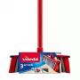 Veger VILEDA Indoor harde borstelharen, technopolymeer, 1300 mm steel, 280×60 mm kop