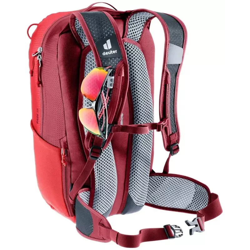 Dagrugzak DEUTER Race 16 — dagrugzak, 16 L inhoud, cherry