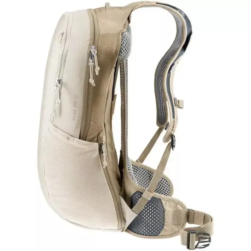 Fietsrugzak DEUTER Race Air 10 — lichte 10-liter fietsrugzak, alu/Graustone
