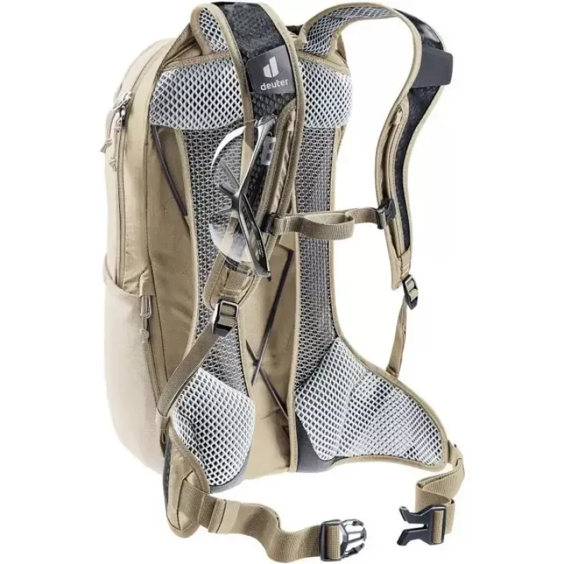 Fietsrugzak DEUTER Race Air 10 — lichte 10-liter fietsrugzak, alu/Graustone