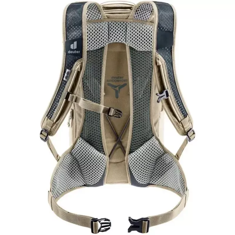 Fietsrugzak DEUTER Race Air 10 — lichte 10-liter fietsrugzak, alu/Graustone