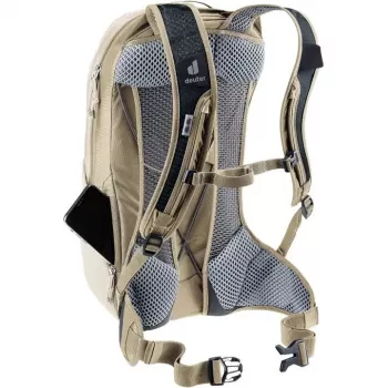 Fietsrugzak DEUTER Race Air 10 — lichte 10-liter fietsrugzak, alu/Graustone