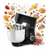 Keukenmachine HEINRICH'S HKM 8150 — multifunctionele keukenmachine voor op het aanrecht, zwart