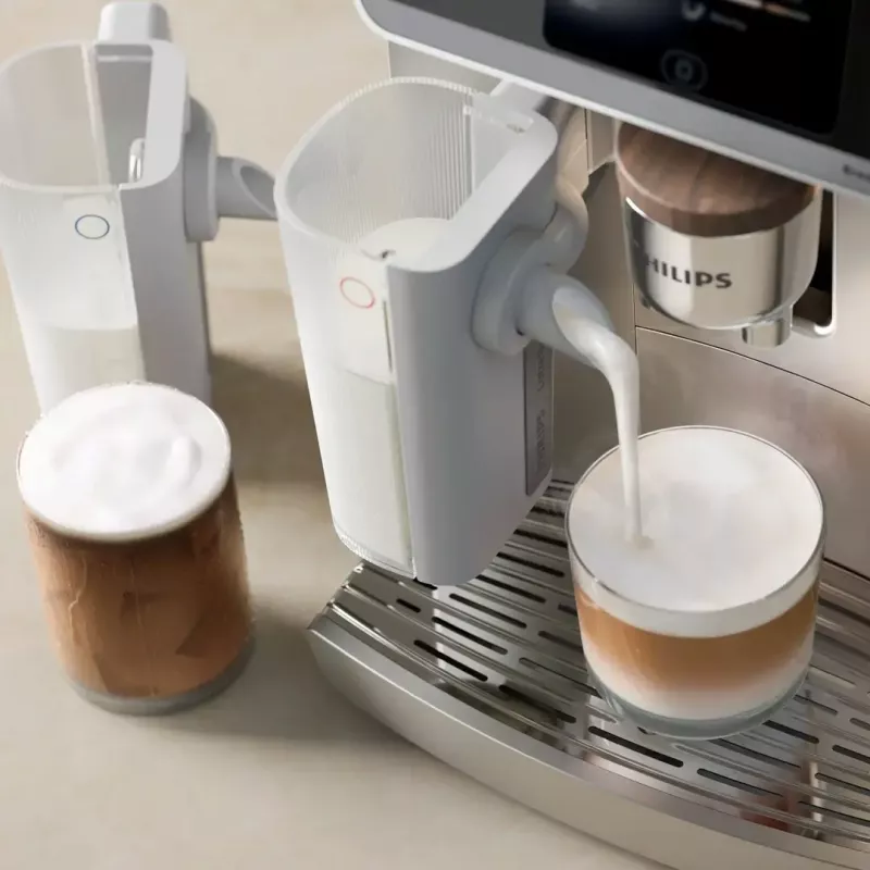 Koffiemachine Philips Series 8000 Café Aromis EP8757/20, zilver, 1.500 W
