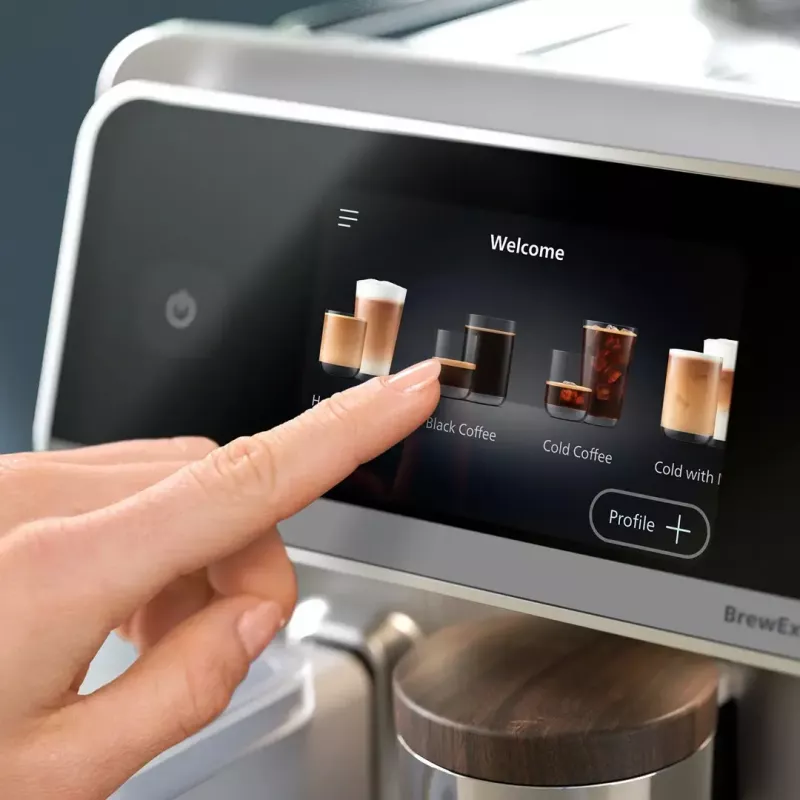 Koffiemachine Philips Series 8000 Café Aromis EP8757/20, zilver, 1.500 W