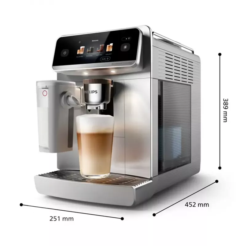 Koffiemachine Philips Series 8000 Café Aromis EP8757/20, zilver, 1.500 W