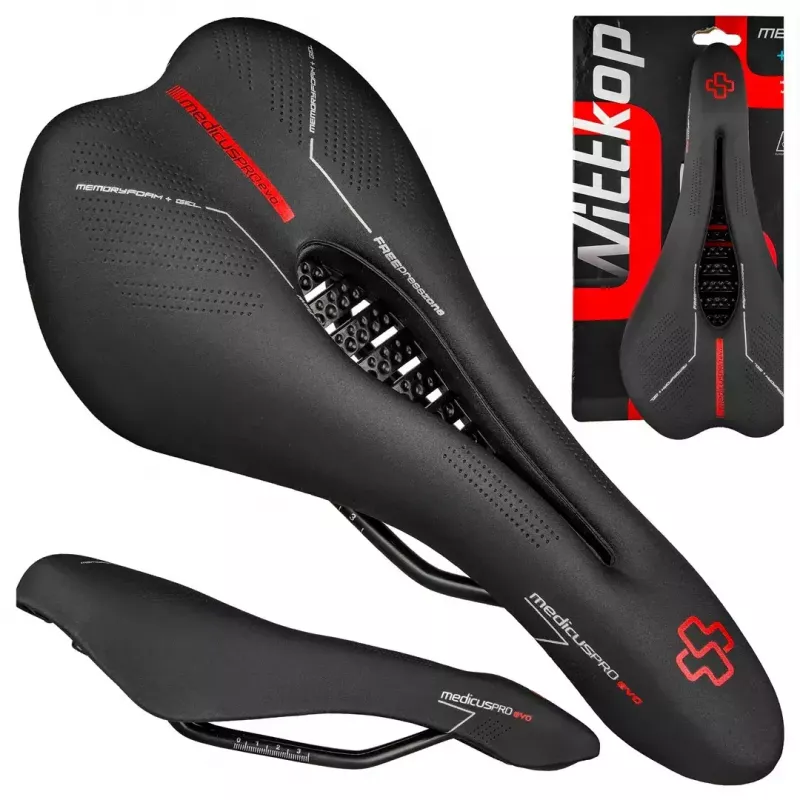 Fietsszadel Wittkop Medicus PROevo 7.0 — ergonomisch MTB-comfortdesign