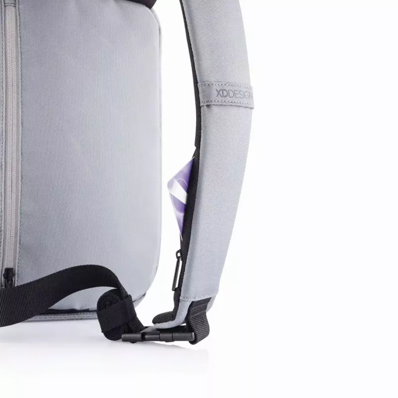 Anti-diefstal rugzak XDDESIGN Bobby Sling grijs — licht, waterafstotend, als schoudertas draagbaar